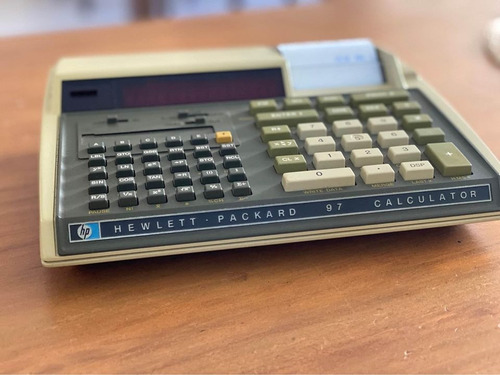 Calculadora Retro Hewlett Packard 97 - Hp Vintage Calculator