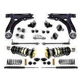 Kit Amortiguadores Horquillas Bieleta Vw Golf Jetta A2 87-92