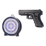 Set Pistola Airsoft Vigor Glock C3-4 6mm Bbs Resorte+blanco