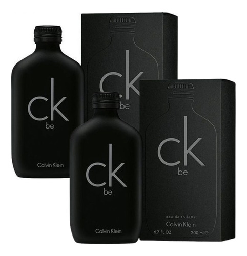 Paquete Calvin Klein Ck Be Eau De Toilette 200 Ml 2 Pzas