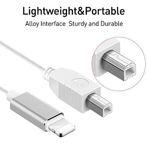 Meloaudio Cable Usb 2.0 Tipo B A Midi Cable Otg