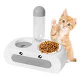 Alimentador De Comida Y Agua Para Mascotas Gatos/perros 