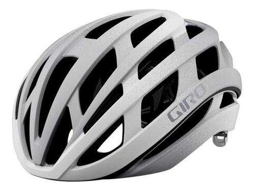 Casco Bicicleta Ruta Helios Spherical Mips Blanco Plata Giro