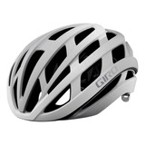 Casco Bicicleta Ruta Helios Spherical Mips Blanco Plata Giro