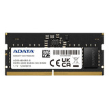 Memoria Ram Portátil 8gb Ddr5 Adata 4800 Mt/s 1 Modulo