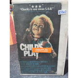 Chucky-childs Play-el Muñeco Diabolico-tom Holland-vhs-1980