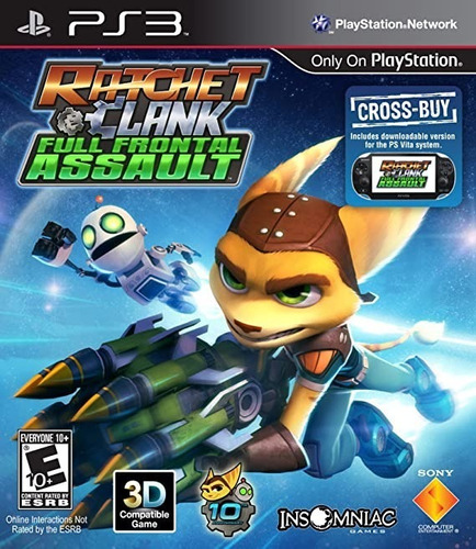 Ratchet Clank Full Frontal - Ps3 Midia Fisica Original