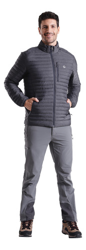 Chaqueta Térmica Light Meru Men Dark Grey Doite