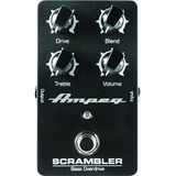 Ampeg Scrambler Pedal Overdrive Para Bajo Con True Bypass