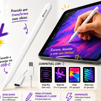 Apple Pencil Ipad 11 | Mercado Livre