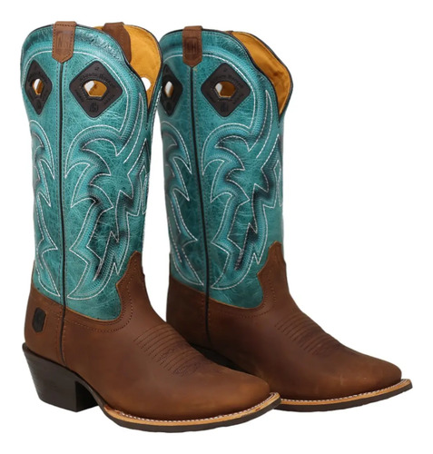 Bota Vaquera Nokota Horse Frankie 32 Rubi Verde | Meses sin interés