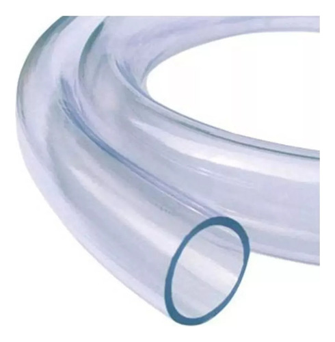 Manguera Cristal Pvc 1/2 Caño Transparente 12x16 Mm X 10 M