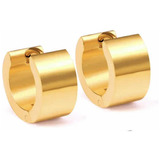 Brinco Argola Pequena Semi Joia Banhado Ouro 18k