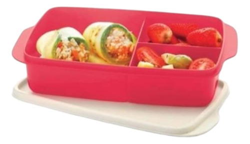 Porta Vianda Grande Divisiones 1l Tupperware®0% Bpa Lunchera