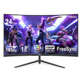 Vedd® Computadoras Monitor Curvo Gamer 24 Pantalla 165hz 1ms