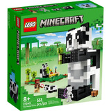 Lego 21245 Minecraft El Refugio Panda 553 Piezas 