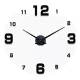 Reloj De Pared Madera Mod 1 Gigante Deco 60x60 Cm