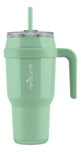 Termo Reduce Cold-1 Mug 40oz Og / 1183 Ml Doble Pared 18/8 Color Verde2 Vaso Con Asa