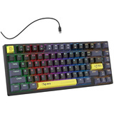 Onikuma Gaming 75% Mechanical Keyboard With Blue Swithes