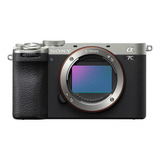 Câmera Mirrorless Sony A7cii Prata 33mp Full-frame 4k Wi-fi