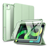 Funda Protectora Para iPad Air 4 10.9, Color Verde Claro