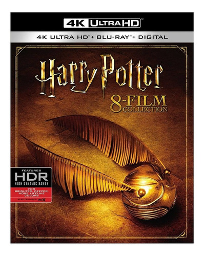 4k Ultra Hd + Blu-ray Harry Potter Collection / 8 Films