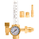 Caudalímetro De Co2 De Argón  Regulador Mig Tig 0-60cfh Cga5