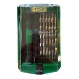 Set 32 Puntas Destornillador Metalico Baku 