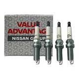 Kit 4 Bujias Iridium Versa 1.6l 2021 Nissan Agencia Original