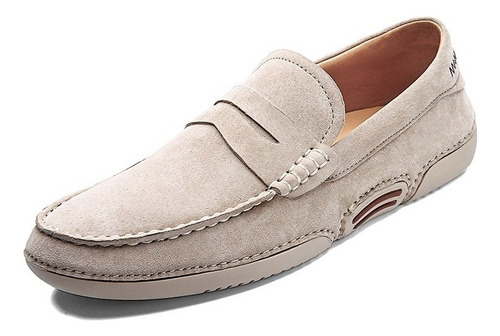 Hombres Moda Casual Zapatos De Cuero Mocasines Oficina Boda