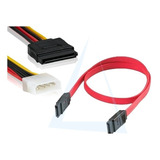 Cable Sata Datos Y Power Amphenol Discos Rigidos Hdd Ssd