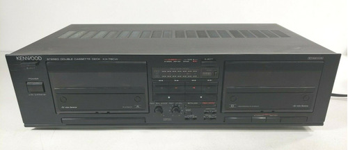 Deck Player Kenwood Kx-78cw Stereo Doble Cassette