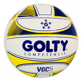 Balón Voleibol Golty Competencia Vgc5 No.5-amarillo/violeta