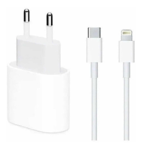 Carregador Compatível iPhone X 11 12 Type-c Usb-c Turbo 20w