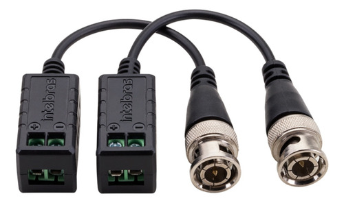 10 Conecoteres De Video Balun Vb 501 Multi Hd 4k Intelbras