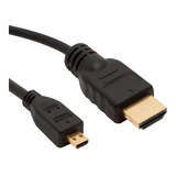 Cable Hdmi A Micro Hdmi 1.8m Tablet Celular Tv  Proyector