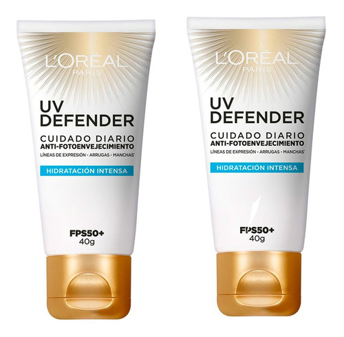 Pack Facial Uv Defender Hidratacion Intensa Fps50 Loreal