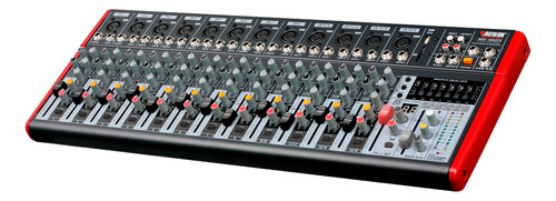 Consola De Audio 12 Canales Novik Neo Nvk-1602fx