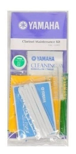 Kit Yamaha De Mantenimiento Limpieza Para Clarinete