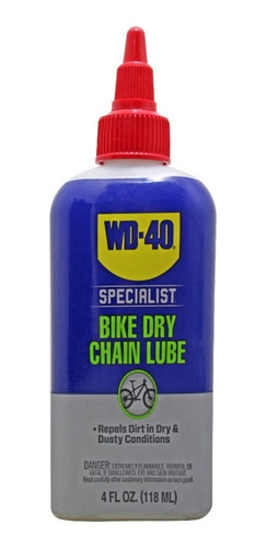 Bike Dry Chain Lube Lubricante Seco Alto Rendimiento Cadenas
