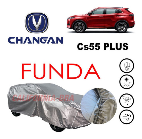 Funda Cubierta Lona Cubre Changan Cs55 Plus 2023