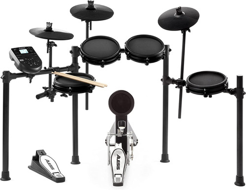 Batería Eléctrica Electrónica Alesis Nitro Mesh Kit Malla