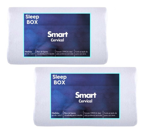 Almohada Inteligente Cervical Sleep Box X 2 Unidades 