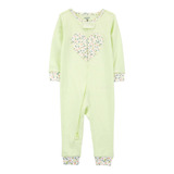 Pijama Mameluco De Corazones Para Niña 2q561110 | Carters ®