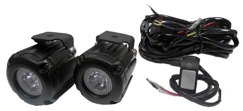 Harley Kit Faros Led 10w Raptor Desert Fox Arnes Y Botonera