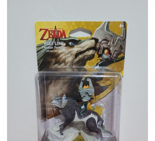 Amiibo Wolf Link - The Legend Of Zelda - Usado