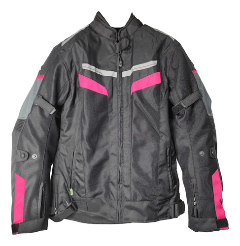 Campera De Moto Para Mujer 4 Estaciones Jyv Race Viper