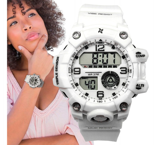 Relógio Digital Feminino Esportivo Pequeno Lindo Original