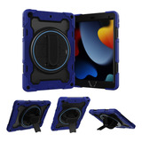 Funda Para iPad 9 8 7 Generación 10.2 Rudo Protector Azul