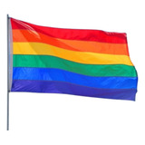 Bandera Gay Pride Lgbt Homo 1.5mx90cm Bandera Del Arco Iris